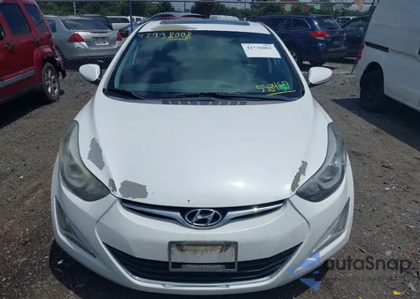 2015 Hyundai Elantra Se from USA, damaged, VIN 5NPDH4AE6FH558457